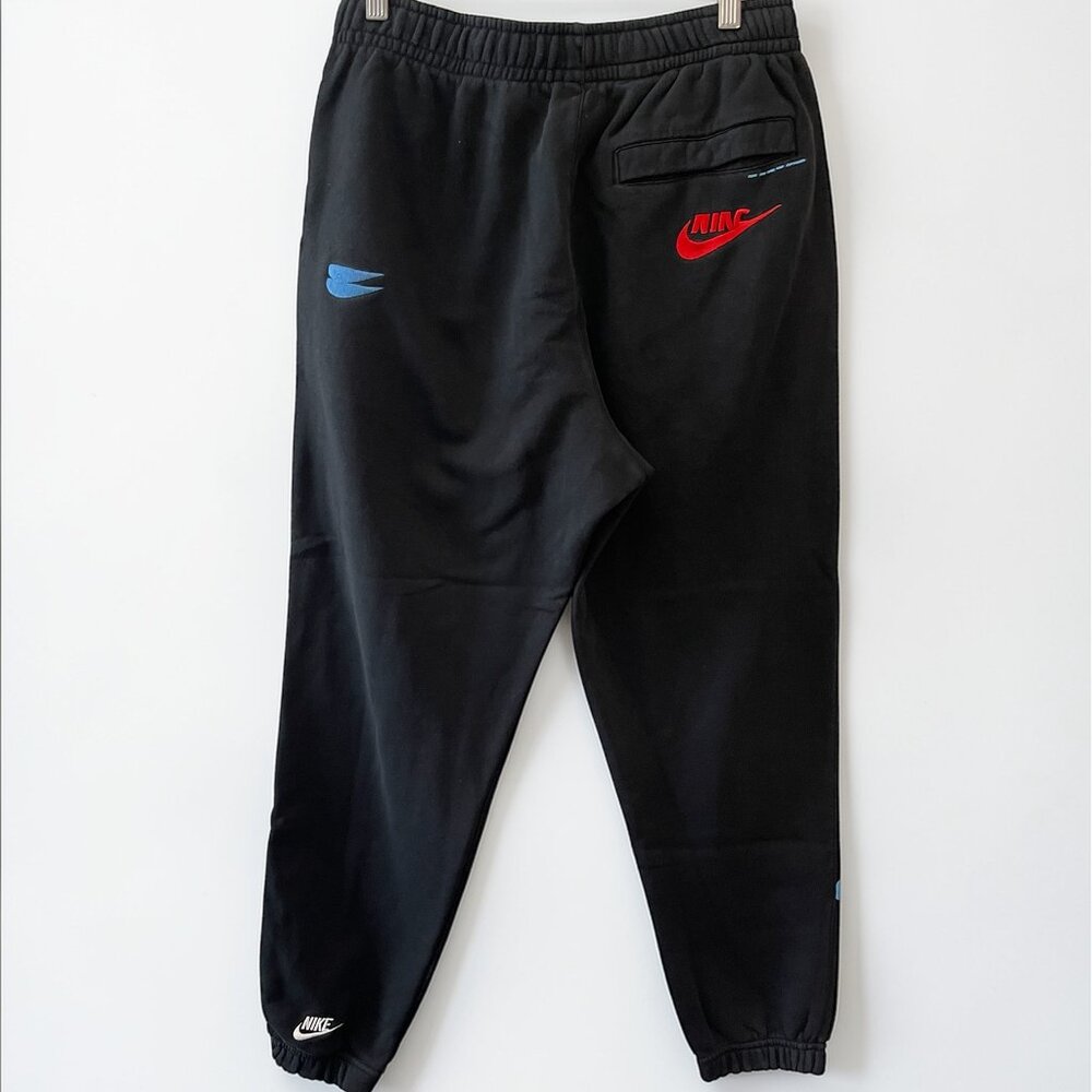 Nike Black Jogger Sweatpants Men’s M Athletic Logo Track Pants